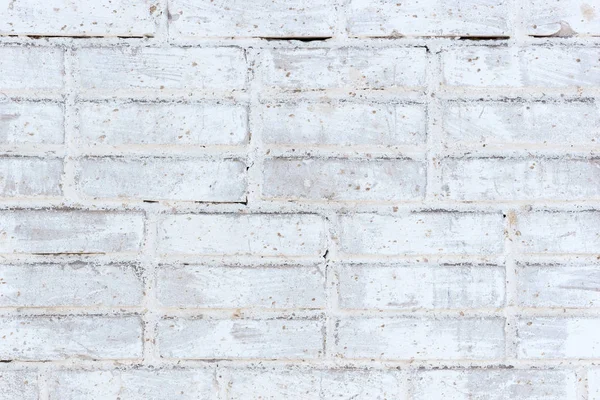 Background texture of a old white brick wall — Stock Photo, Image