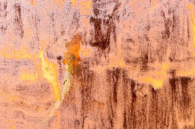 Eski paslı demir metal arka plan plakası dokusu