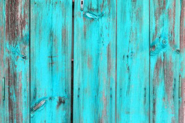 Doğal desenli eski mavi ahşap doku.