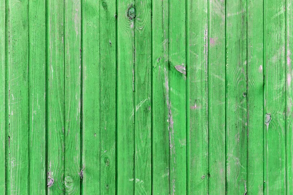 La vecchia texture di legno verde con motivi naturali — Foto Stock