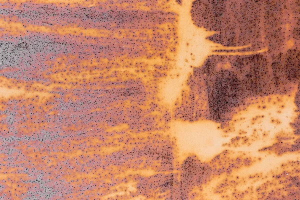 Eski paslı demir metal arka plan plakası dokusu