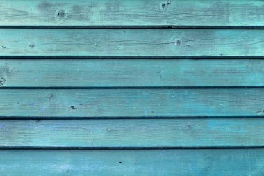 Doğal desenli eski mavi ahşap doku.