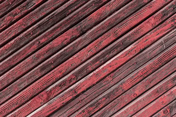 자연의 무늬가 있는 오래 된 붉은 나무의 질감 — 스톡 사진