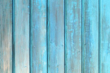 Doğal desenli eski mavi ahşap doku.