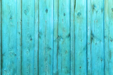 Doğal desenli eski mavi ahşap doku.