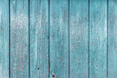 Doğal desenli eski mavi ahşap doku.