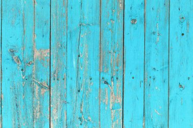 Doğal desenli eski mavi ahşap doku.
