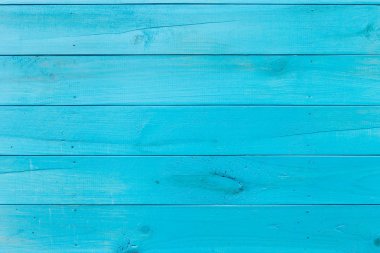 Doğal desenli eski mavi ahşap doku.