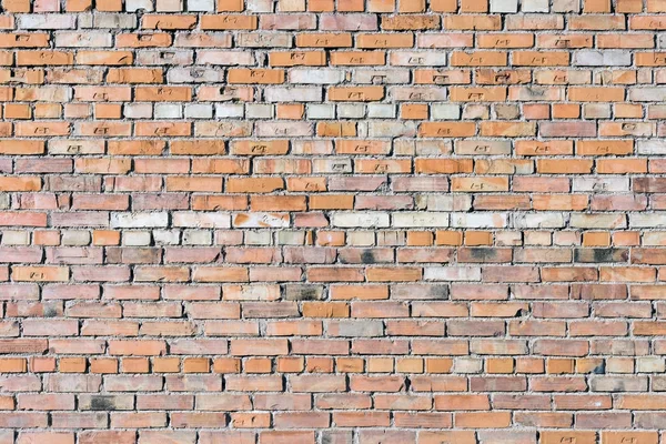 Background of old brick wall pattern texture. — Stock Photo, Image