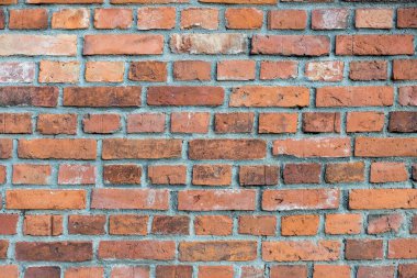 Eski tuğla duvar deseninin arkaplanı.
