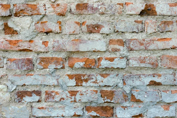 Eski tuğla duvar deseninin arkaplanı.