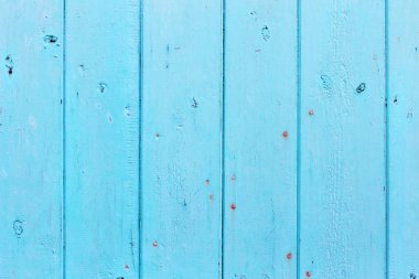 Doğal desenli eski mavi ahşap doku.