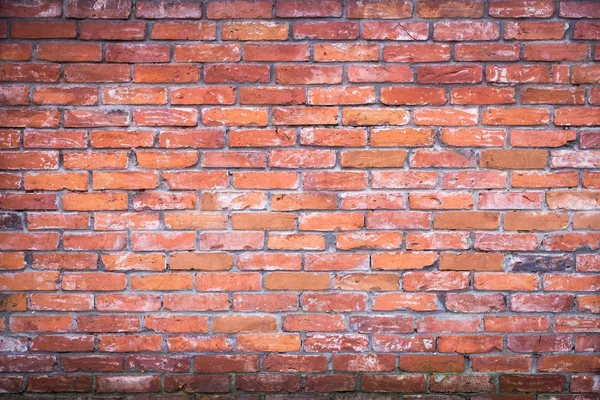 Background of old brick wall pattern texture. — Stock Photo, Image