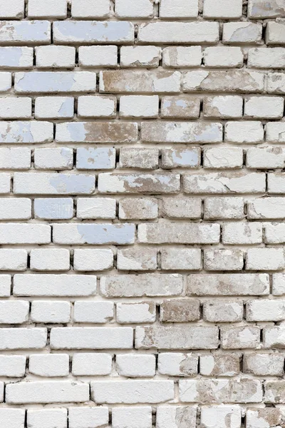 Background texture of a old white brick wall — Stock Photo, Image