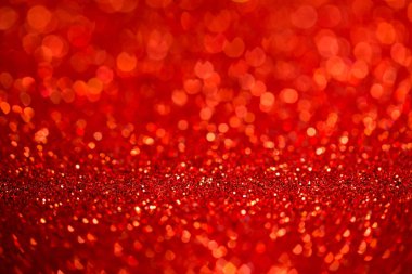 Işıkları olan parlak arka plan bokeh ile defocused
