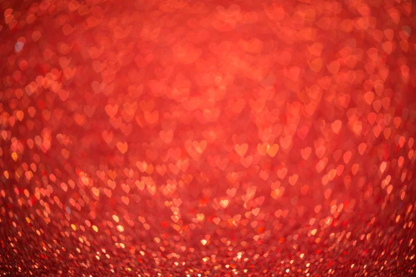 Фон боке червоного серця. Текстура дня Святого Валентина . — стокове фото
