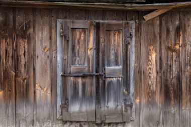 Eski ahşap kapı - arka plan doku tasarımı için
