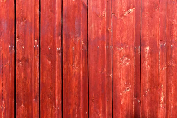 La vieille texture de bois rouge avec des motifs naturels — Photo