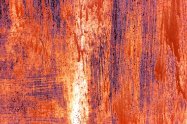 Eski paslı demir metal arka plan plakası dokusu