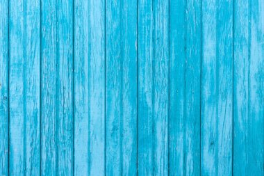 Doğal desenli eski mavi ahşap doku.