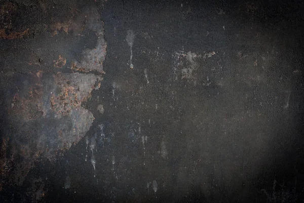 Muro de cemento grunge negro para usar como fondo — Foto de Stock