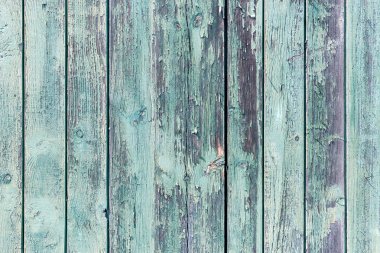 Eski boyanmış ahşap duvar - doku veya arkaplan