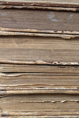 Bir arka plan olarak kullanmak için eski kitaplar