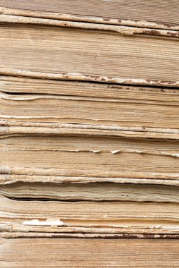 Bir arka plan olarak kullanmak için eski kitaplar