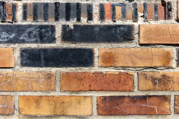 Background of old brick wall pattern texture. — Stock Photo, Image