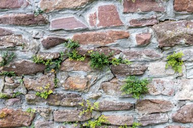 Taş duvar bir arka plan olarak kullanmak için