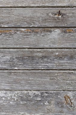 Eski boyanmış ahşap duvar - doku veya arkaplan