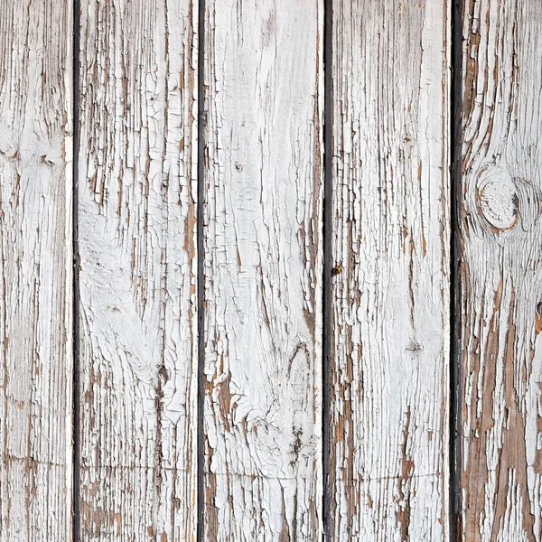 Old white painted boards for use as a background — Stock Photo, Image