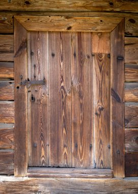 Eski ahşap kapı - arka plan doku tasarımı için