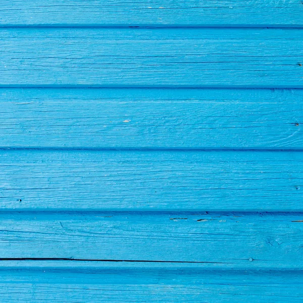 Tablero pintado azul viejo con patrones naturales — Foto de Stock