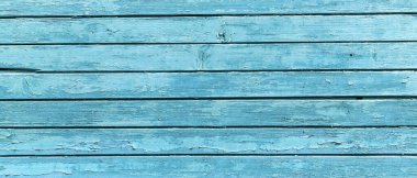 Doğal desenli eski mavi ahşap doku..