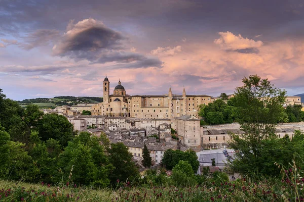 Castello Urbino Italia — Foto Stock