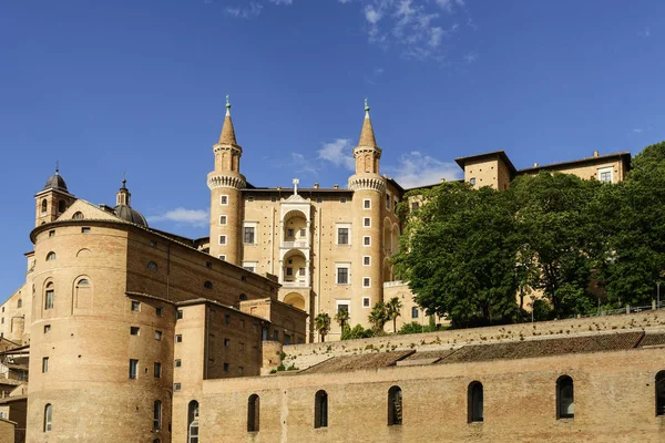 Burg urbino italien — Stockfoto