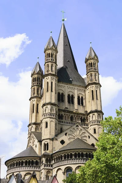 Church Gross St Martin Cologne — Stock Photo, Image