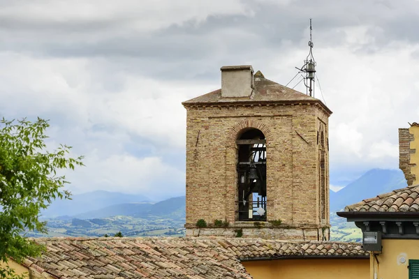 Bell tower in Gagliole — Stock Photo, Image