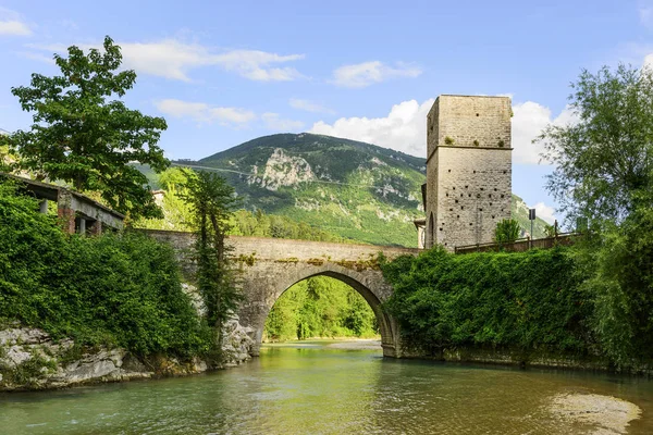 Typical architecture in Marche — Stock Photo, Image