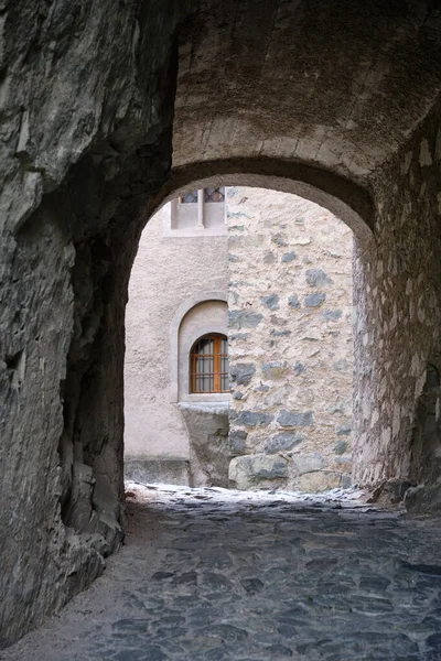 Arco monastero Saeben — Foto Stock