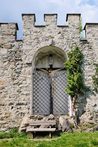 Monastero Saeben Alto Adige — Foto Stock