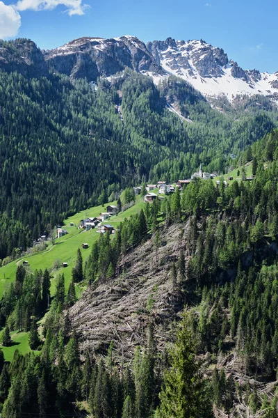 Güney Tirol İtalya 'daki dağlar — Stok fotoğraf