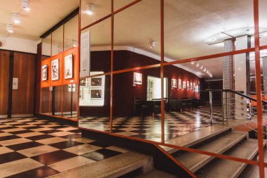 BUDAPEST, HUNGARY - MAYIS 05: 201 Macar Atrium Tiyatrosu, Margit Bulvarı 55