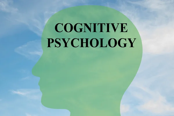 Kognitív pszichológia script — Stock Fotó