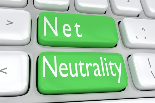 Concepto de neutralidad de red — Foto de Stock