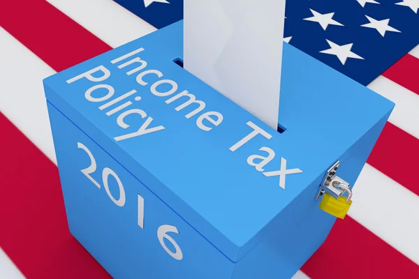 所得税のポリシーの概念 — ストック写真