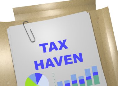 Tax Haven concept clipart