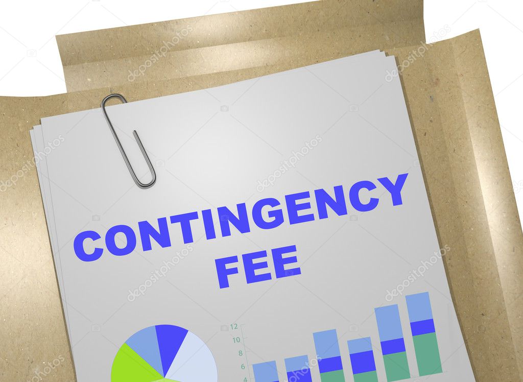 Contingency Fee - business concept