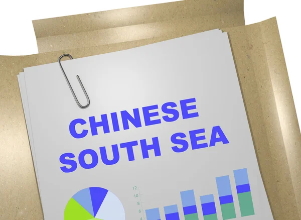 Chinese South Sea concept — Stock Photo, Image